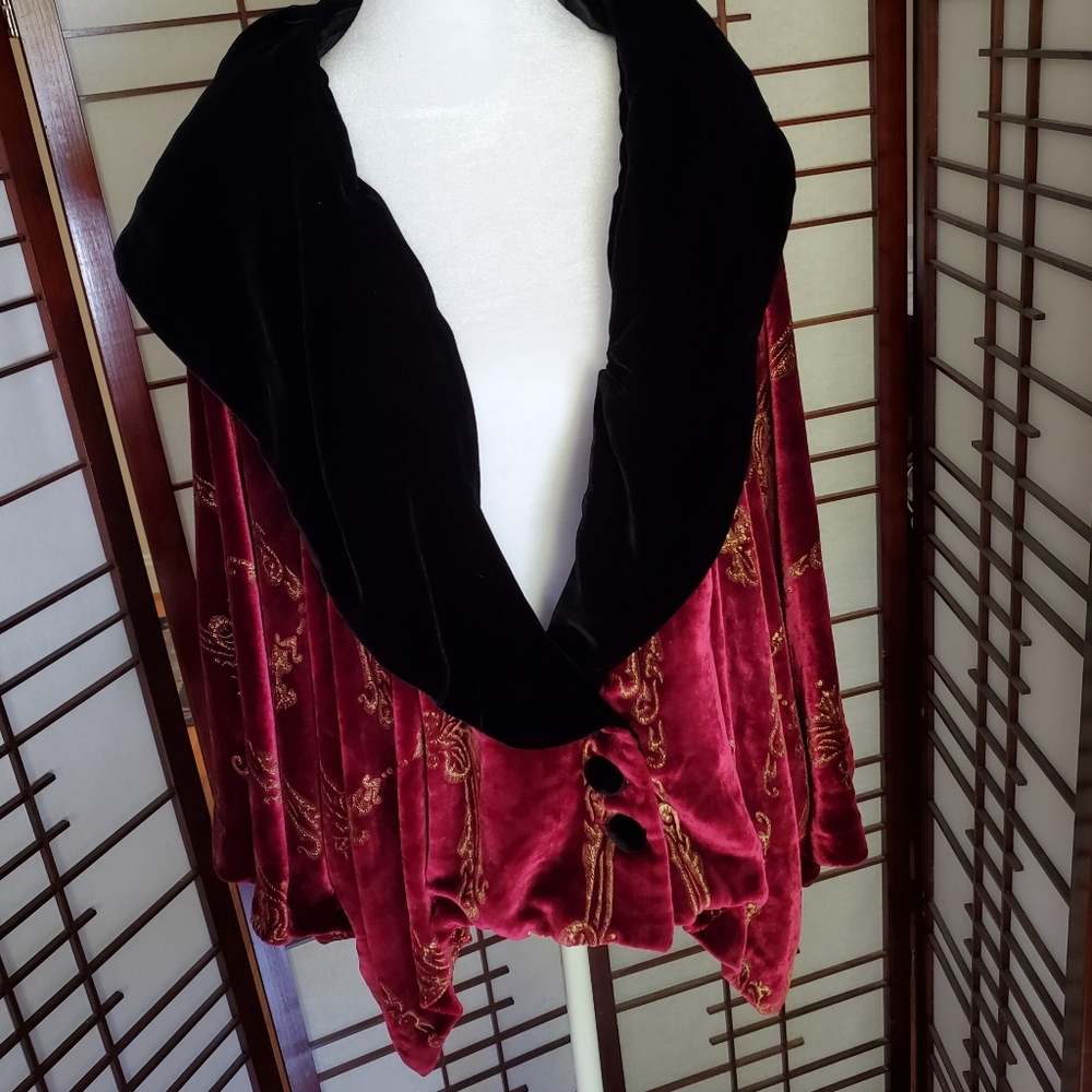 Velvet evening jacket